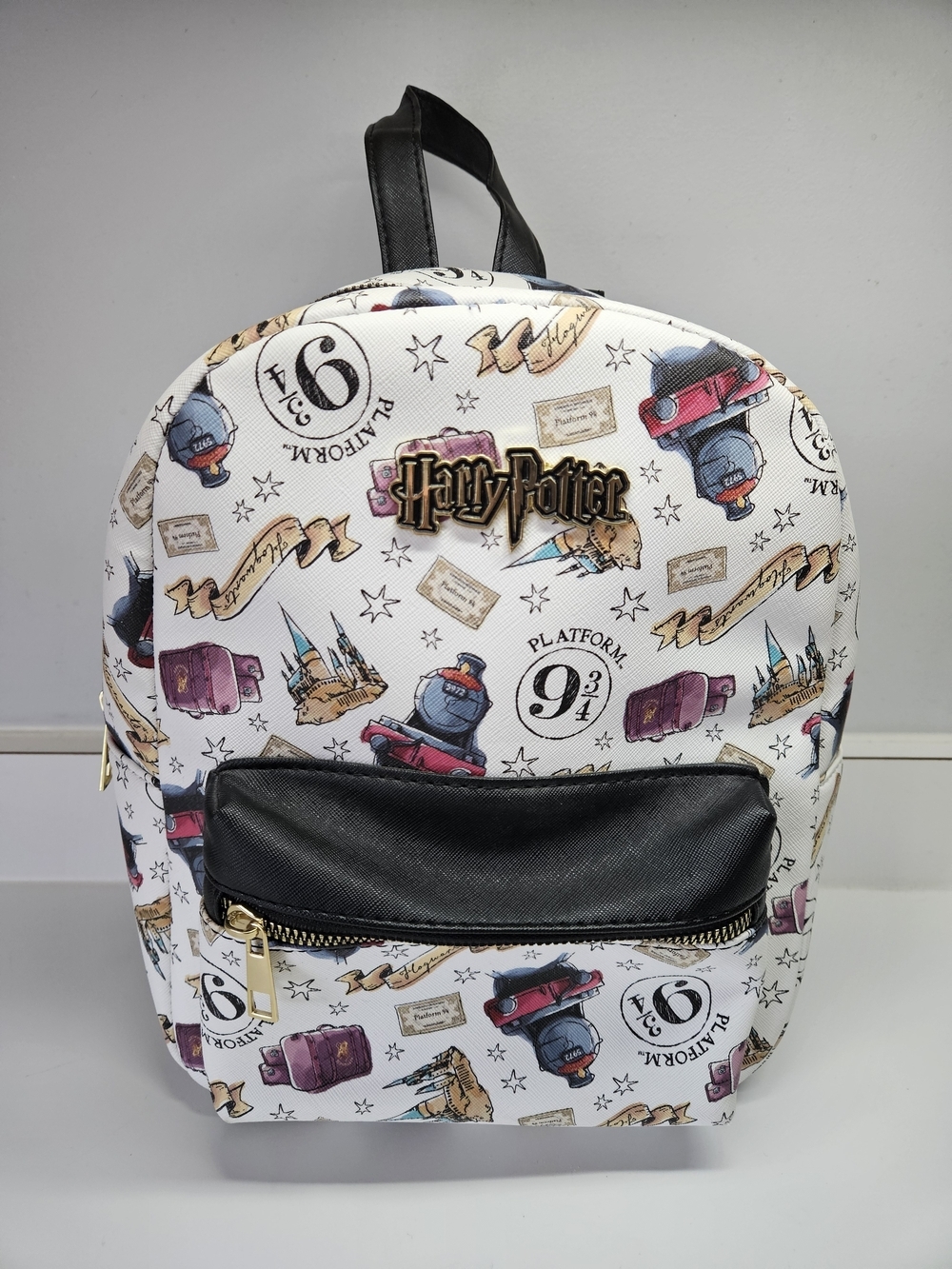 NEW Bioworld Harry Potter Wizarding World Platform 9 3/4 Train Backpack Bag